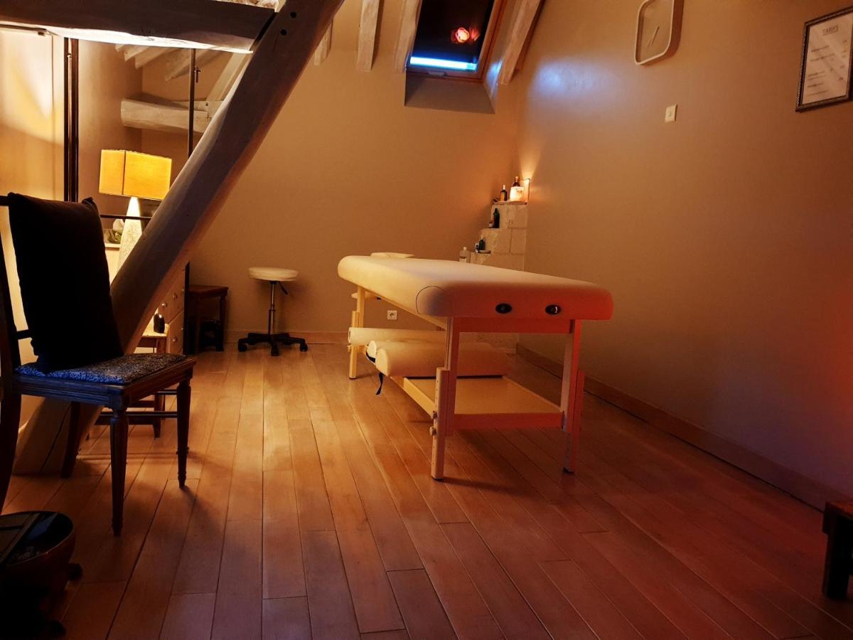 Chambre D'Hotes Des P'Tits Bonheurs Dosches Exteriör bild