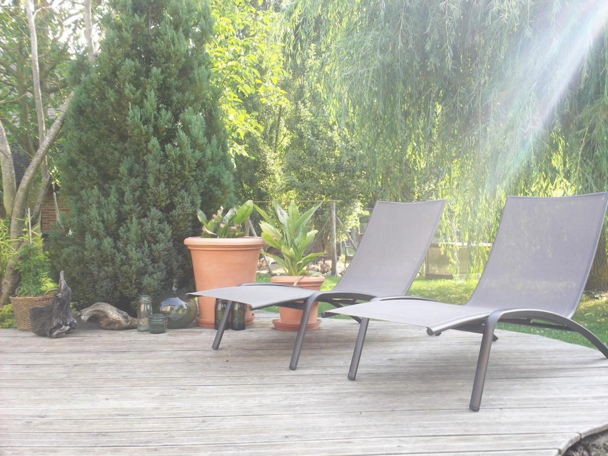 Chambre D'Hotes Des P'Tits Bonheurs Dosches Exteriör bild